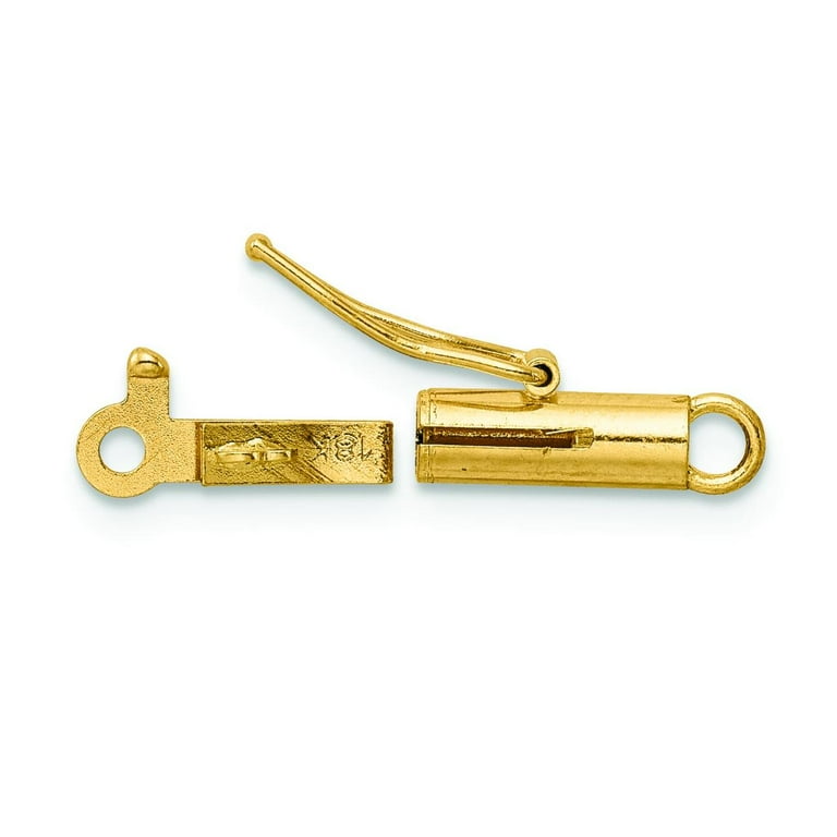 Barrel clasp sale necklace