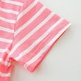 thumbnail image 3 of WIBACKER 2-7T Kids Baby Girl Striped Tutu Dress Summer Tulle Party Birthday Cotton Dresses for Kids - Butterfly, 3 of 7