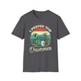 thumbnail image 2 of Funny Rock Music Band Drum Player Retro Vintage T-shirt, 2 of 5