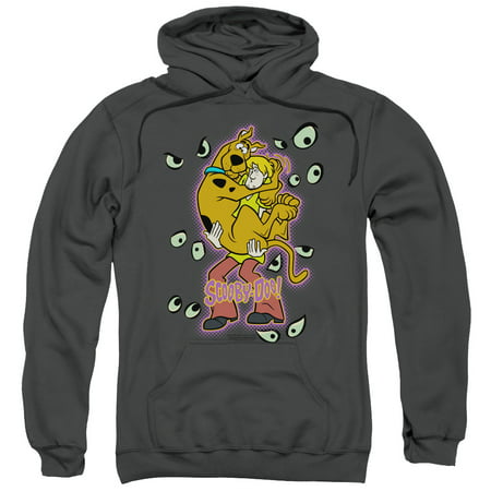 Scooby Doo Being Watched Mens Pullover Hoodie