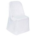 thumbnail image 5 of Efavormart 20 PCS White Linen Polyester Folding Chair Cover Dinning Chair Slipcover For Wedding Party Event Banquet Catering, 5 of 5