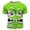 Green, variant on Mens Casual Shirts Style Emoticon Printed Crew Neck Short Sleeved Compression Shirt Men,Purple,M