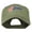 Olive, variant on USA State Iowa Wild Rose Embroidered Low Profile Cap - Red OSFM