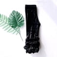 thumbnail image 6 of Zanarzt Toddler Fleece Leggings Toddler Girls Ruffles Leggings Cotton Pants Kids Stretchy High Waist Legging Black,4-5 Years, 6 of 9