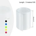 thumbnail image 2 of Unique Bargains Tube Rétractable en PVC Transparent 66mm Plat 10 Pieds pour Batterie Grande Capacité, 2 of 5