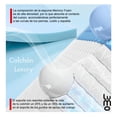 thumbnail image 4 of Colchon en Caja Matrimonial 20cm Premium Memory Foam Transpirable 10 Capas Espuma de Alta Densidad Blanco, 4 of 8