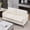 Cream White, variant on CQSXDA 56 Inch Nordic Retro Cat Paw Leather Sofa Loveseat with Pillow Back Design Relaxing Living Room Chair for Casual Seating, Brown