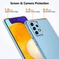thumbnail image 6 of for Galaxy A52 Case, Samsung Galaxy A52 Clear Phone Case Cellphone Cases A52 5g Thin TPU Protective A52 Back Cover, Transparent, 6 of 7