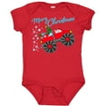 thumbnail image 3 of Inktastic Merry Christmas- Santa Drives a Monster Truck Boys or Girls Baby Bodysuit, 3 of 5