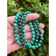 thumbnail image 5 of Malachite Crystal Bead Bracelet 7-8mm, Wholesale Genuine Malachite Stretch Gemstone Bracelet, Gift for Men & Women (5), 5 of 8
