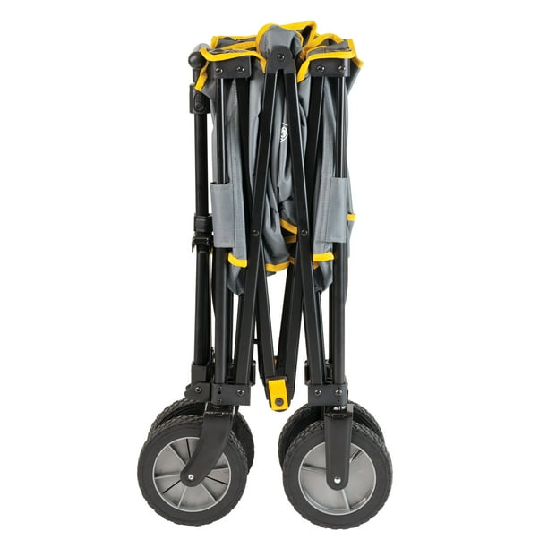 Coleman OUTDOOR WAGON ダークグレー Coleman Camping Wagon, Heavy-Duty Collapsible Folding Wagon with