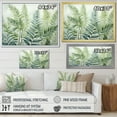 thumbnail image 4 of Designart "Enchantment with Ferns III" Floral Floater Framed Canvas Wall Art, 4 of 7
