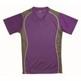 thumbnail image 1 of PÚRPURA DE JERSEY CON CUELLO EN V CON PANEL LATERAL DE GRANITO-YOUTH-XL Martin Sports SST35-PURPLE-XL, 1 of 1