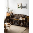 thumbnail image 3 of Vintage Western Couch Cover for Dogs, Countryside Sunflowers Wooden Retro Washable Sofa Covers Slipcover for Pets Dogs Futon Cover, Couch Recliner Covers, Oversized Chair Slipcover 71"x91", 3 of 9