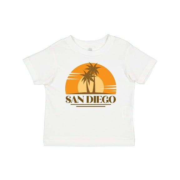 Inktastic San Diego California Retro Sunset Boys or Girls Baby T-Shirt