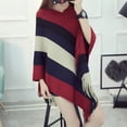 thumbnail image 4 of LEKODE Poncho Sweater Women Shawl Wraps for Women Beach Scarf Poncho Womens Capes and Shawls Scarfs for Women C One Size, 4 of 4