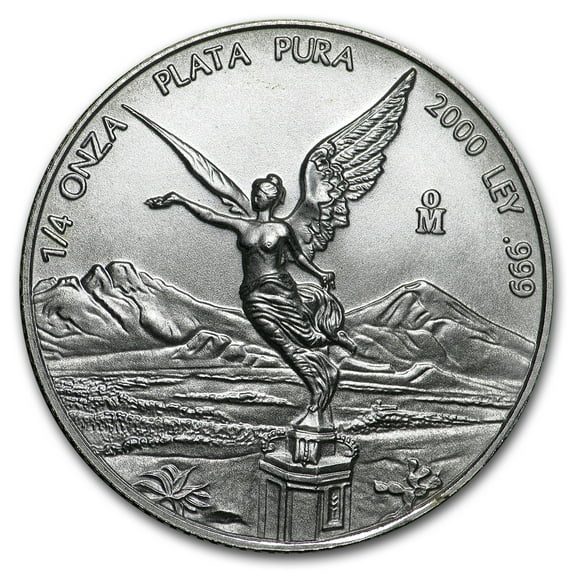 2000 Mexico 1/4 oz Silver Libertad BU