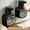 Black transparent bottle 2 sets - foam machine, variant on 2 smart sensor soap dispensers. Touchless auto dispensing, 4 adjustable levels, 16.91oz large capacity for bathroom, kitchen and school.