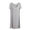 Gray, variant on Nightgown For Woman Soft Casual Comfy Cotton Knee Length Plus Size V-Neck Sleep Dress Breathable With Chest Pad