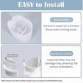 thumbnail image 3 of 6-Pack Water Fountain Filters & 12-Pack Sponges for Pet Fountains, 3 of 4