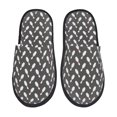 thumbnail image 1 of Fotbe Bowling Pins Pantuflas Peludas para Mujer con Estampado, Zapatillas de Peluche, Zapatos de Invierno para Casa, Uso Interior y Exterior-Large, 1 of 8