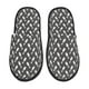 thumbnail image 1 of Fotbe Bowling Pins Pantuflas Peludas para Mujer con Estampado, Zapatillas de Peluche, Zapatos de Invierno para Casa, Uso Interior y Exterior-Large, 1 of 8