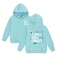 thumbnail image 4 of Wxolcjlv Little Girls Graphic Pullover Hoodie Cross Heart Print Long Sleeve Fall Winter Faith Sweatshirt with pockets, Sizes 1-13, 4 of 4