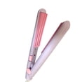 thumbnail image 4 of Vogacara Plancha de pelo 2 en 1 de 20W, Mini plancha de pelo de cerámica plana, cepillo rizador, varita de hierro rizador, herramienta de estilismo de Cuidado del cabello No.07 Vogacara MR5515-07, 4 of 6