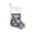 C#3, variant on Christmas Stockings with Fawn Print, Large Christmas Stocking Personalized, Fawn Print Christmas Hanging Decorations for Holiday Christmas Party Family Decor