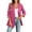 Hot Pink, variant on Casual Blazers for Women 2025 Long Sleeve Lightweight Notch Lapel Collar Slim Fit Business Casual Work Office Jacket