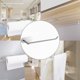 thumbnail image 3 of Soporte para toallas de papel con adhesivo debajo del gabinete, sin perforaciones, soporte para toallas de papel de pared extraíble para cocina, 3 of 5