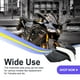 thumbnail image 5 of Scienceny 1 par de piezas de alerón de modificación Universal con estilo de ala lateral de motocicleta Accesorios para motos Matowe ziarno węgla Scienceny VI015236-02B, 5 of 6