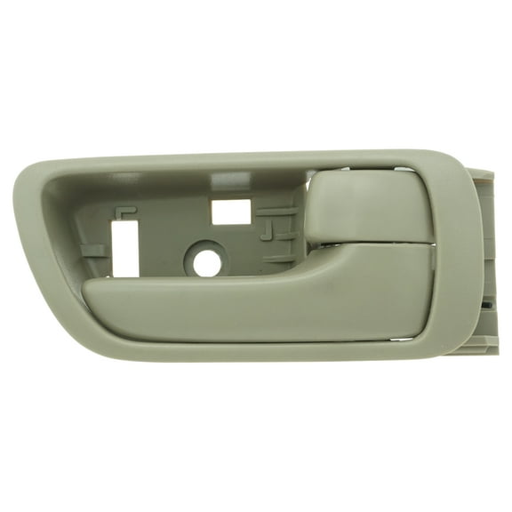 TRQ Door Handle Inside Interior Beige RH Passenger Side for 02-06 Toyota Camry DHA49721