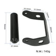 thumbnail image 2 of Graflsoa Dualtron Victor Thunder ULTRA Eagle Spider Aluminum Handle Kit - Lightweight Black/Red Option, 143g, Compact Design, 2 of 6