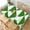 Grass Green and White Triangles, variant on Rectangle Table Cloth, Tablecloth Washable Oblong Table Covers Decorative for Kitchen & Table Linens 60" x 84"