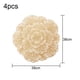 thumbnail image 2 of 4 Uds. Manteles elegantes, manteles individuales con flores, manteles para mesa de cocina, manteles para mesa de comedor, decoración de boda, 2 of 5