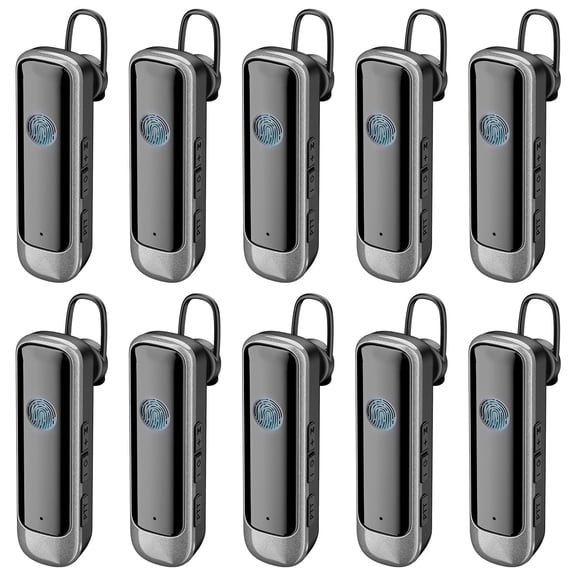Cbcbtwo N3S MAX Earhook Walkie talkies,Mini 2 Way Radios,Touch to Talk,Portable FRS Two-Way Radios for Restaurant (10 pack)