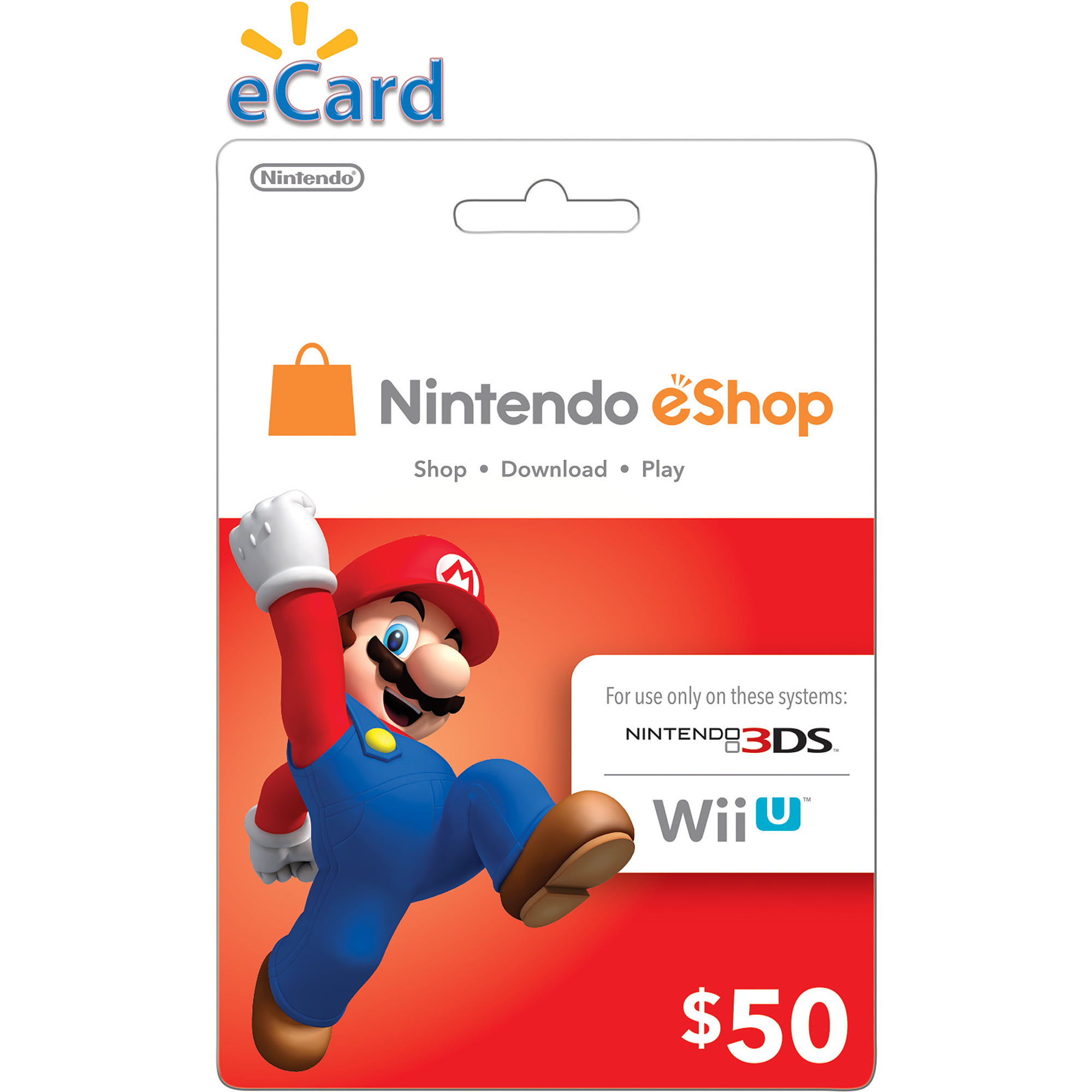 Nintendo Eshop 50 Digital Download Walmart Com Walmart Com