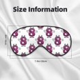 thumbnail image 4 of Uemuo Cute Number 8 Pattern Sleep Eye Mask - Light Blocking Sleep Mask Blocking Out Light Perfectly, Soft and Comfortable Night Eye Mask, Eye Blinder, 4 of 7