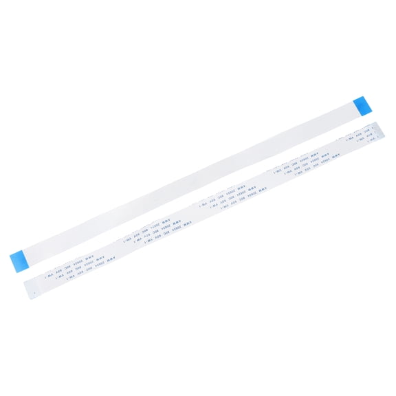 Flexible Flat Cable, 24 Pins 0.5mm Pitch 250mm FPC FFC Ribbon Cable 5Pcs(A Type)