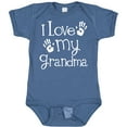 thumbnail image 3 of Inktastic I Love My Grandma Grandchild Boys or Girls Baby Bodysuit, 3 of 5
