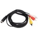 thumbnail image 3 of Cable Mini DIN macho de 9 pines NikouMX a 3 RCA Cable de conexión AV confiable y duradero, 3 of 8