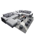 thumbnail image 2 of living room furniture modern fabric sofa European sectional sofa set 1908 My Lux Decor Round, 2 of 25