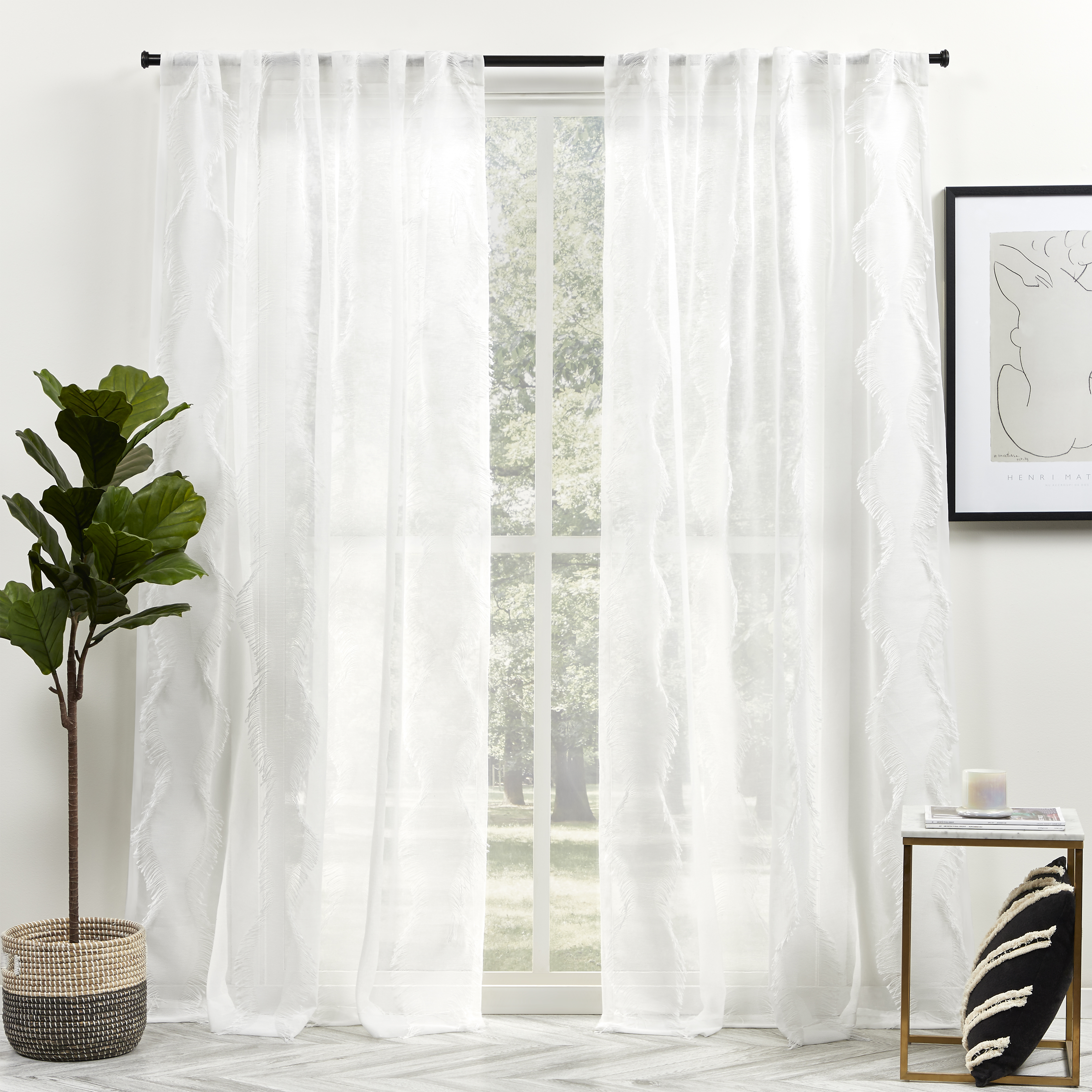 Exclusive Home Curtains Boone Light Filtering Hidden Tab Top Curtain