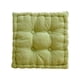 thumbnail image 2 of Cojín de asiento con forma de galleta, cómodo, cuadrado, y sencillo, para meditación, para oficina, dormitorio, sofá, decoración. Amarillo verde, 2 of 8