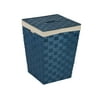 Honey Can Do Woven Paper Hamper, Navy Blue