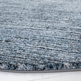 thumbnail image 3 of SAFAVIEH Retro Kelvin Abstract Area Rug, Grey/Blue, 6'7" x 6'7" Round, 3 of 8