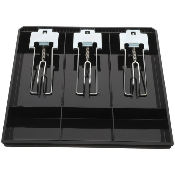 Qusenong Cash Drawer Tray Money Tray Portable Currency Till Replacement Tray Cash Register Box for Shop