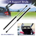 thumbnail image 2 of Unique Bargains 2 Pcs Rear Hatch Lift Support Struts Gas Spring No.8731L7/00008731L7 for Peugeot 207 Hatchback 2006 Black, 2 of 7