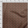 thumbnail image 2 of oneOone Polyester Lycra Fabric Fish Block Print Fabric By Yard 56 Inch Wide, 2 of 4